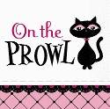 "On the Prowl" Napkins - 16pc